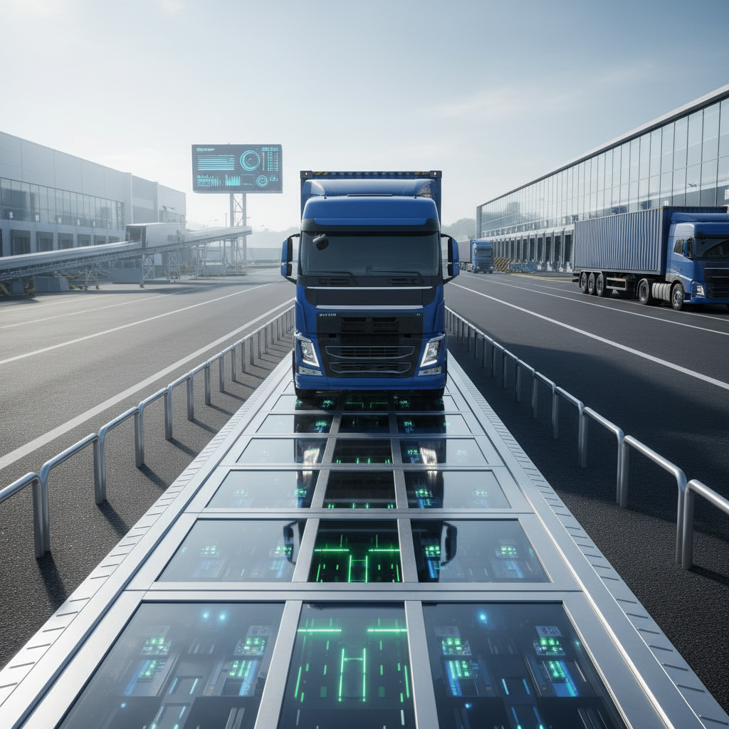 שקילת משאיות כבדות: הטכנולוגיה שמניעה דיוק לוגיסטי